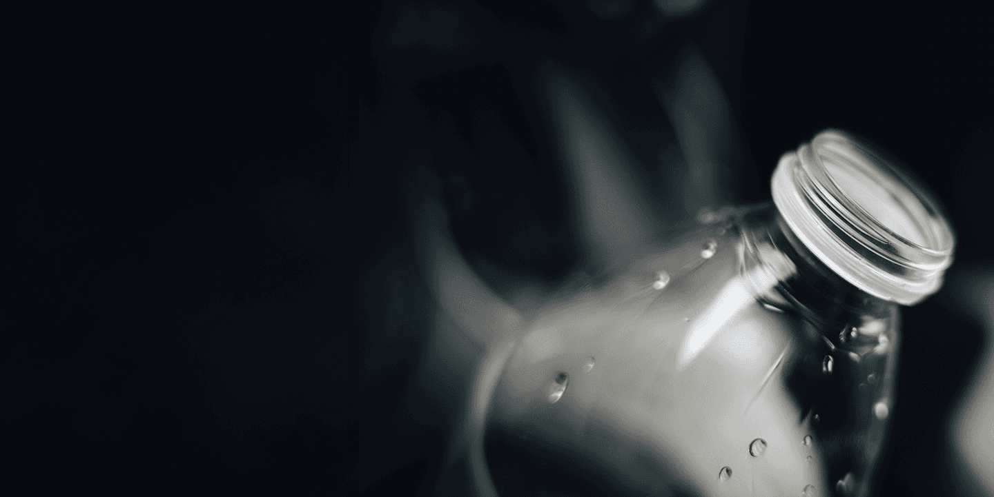 Plastic bottle background